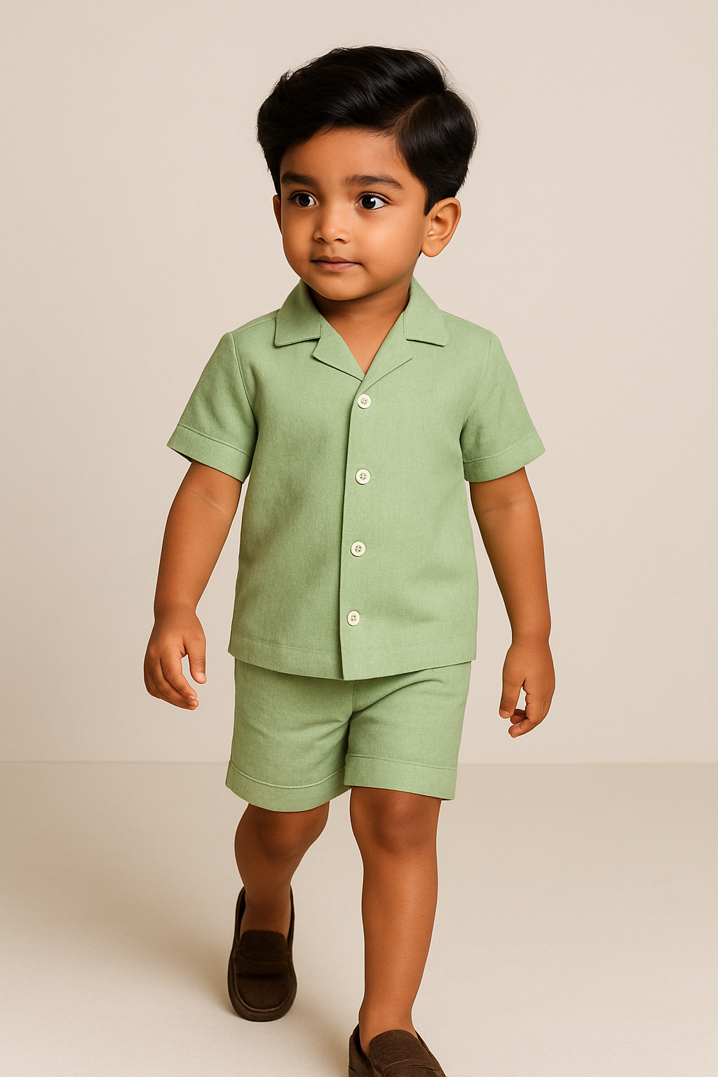 Pista green | Kids Shirt-Set