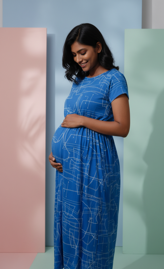 Blue lines: elastic pull up