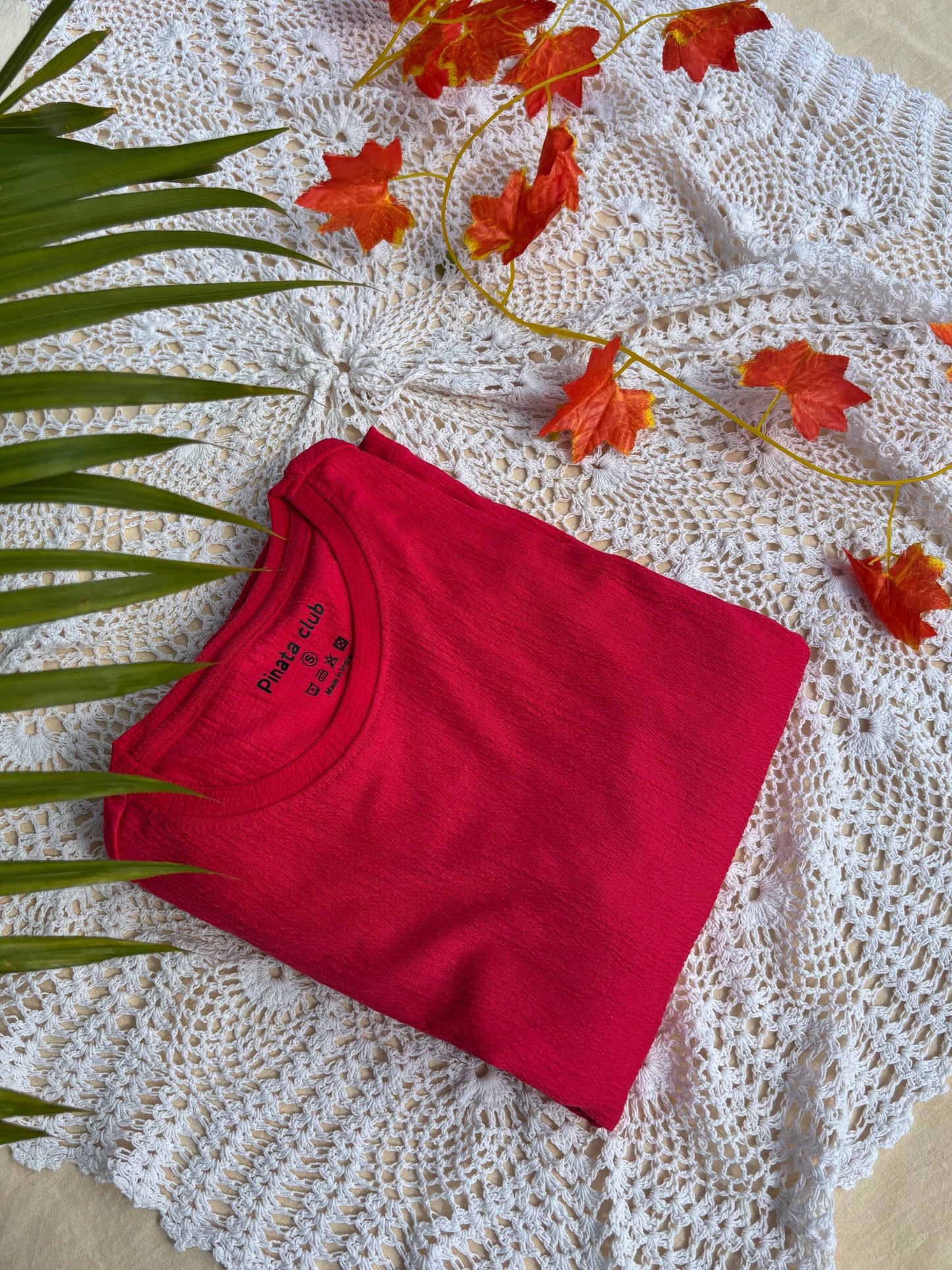 Match Made in Heaven: Co-ord Knitted Set in Pink