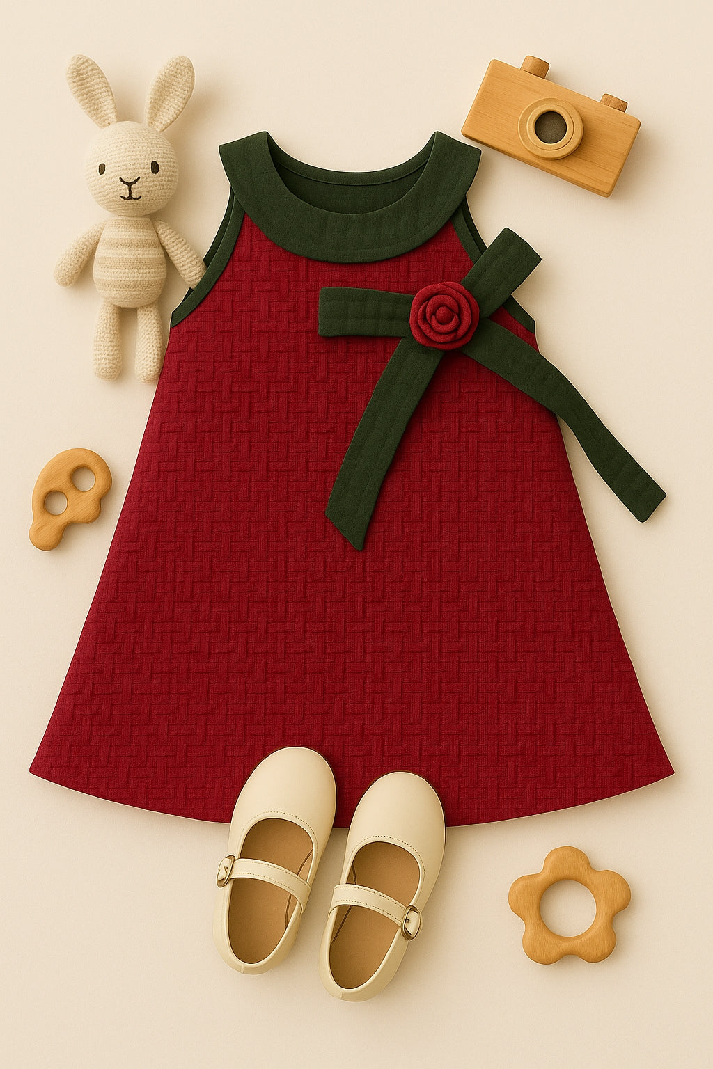 Cone kids gown | Combo of 3 unique colours